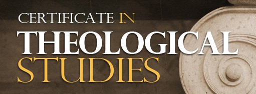 Certificate in Theological Studies